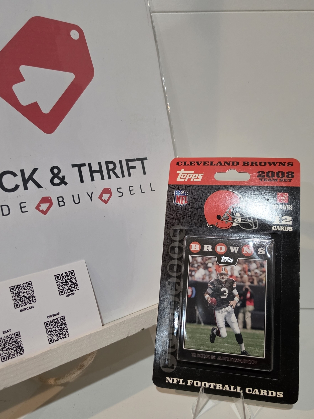 2008 Topps Cleveland Browns NFL Team Collection CIB Sealed